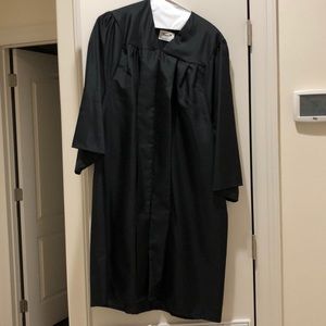 Classic Black Long Sleeve Graduation Robe